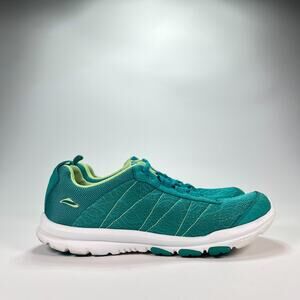 Abeo Teal and Lime Athletic Shoes